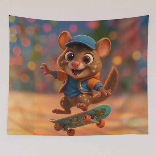 Item preview, Skater Quoll designed and sold by Sillytoe.