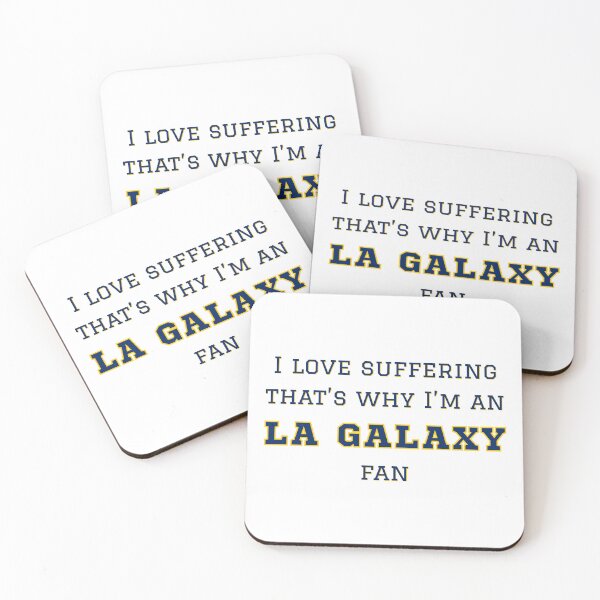 Item preview, I love suffering that's why I'm an LA Galaxy Fan designed and sold by Niche Fandoms R Us.