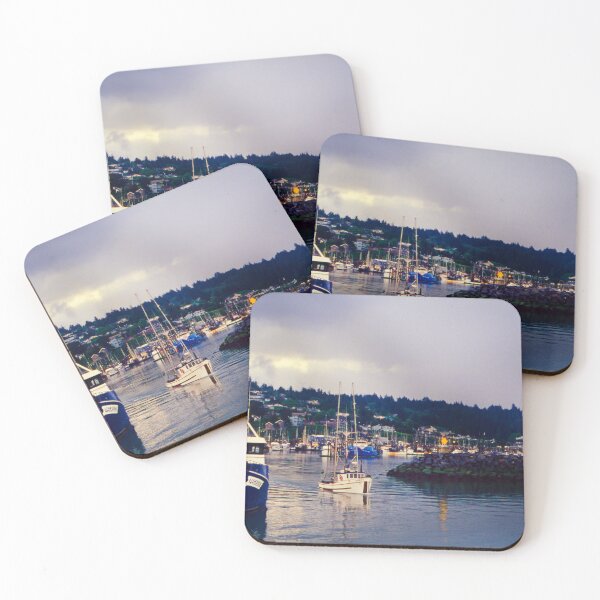 Item preview, Evening in a Busy Harbor designed and sold by jklune.