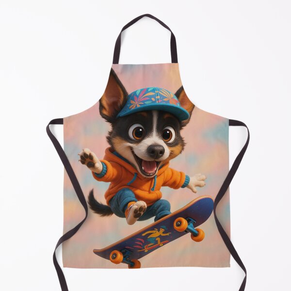 Item preview, Skater Rat Terrier designed and sold by Sillytoe.