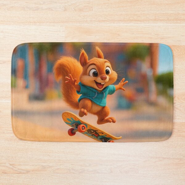 Item preview, Skater Red Squirrel 1 designed and sold by Sillytoe.