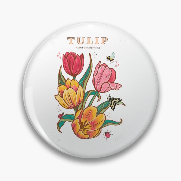 Item preview, Tulip – Perfect Love Flower Illustration designed and sold by CapyToon.
