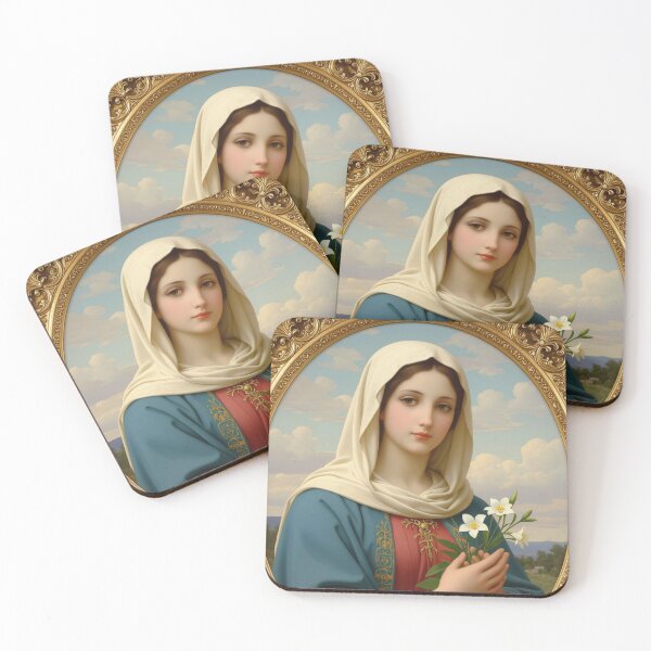 Item preview, The Blessed Virgin Mary — Portrait designed and sold by matersalvatoris.