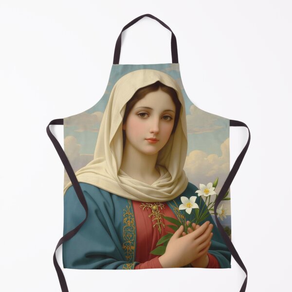 Item preview, The Blessed Virgin Mary — Portrait designed and sold by matersalvatoris.