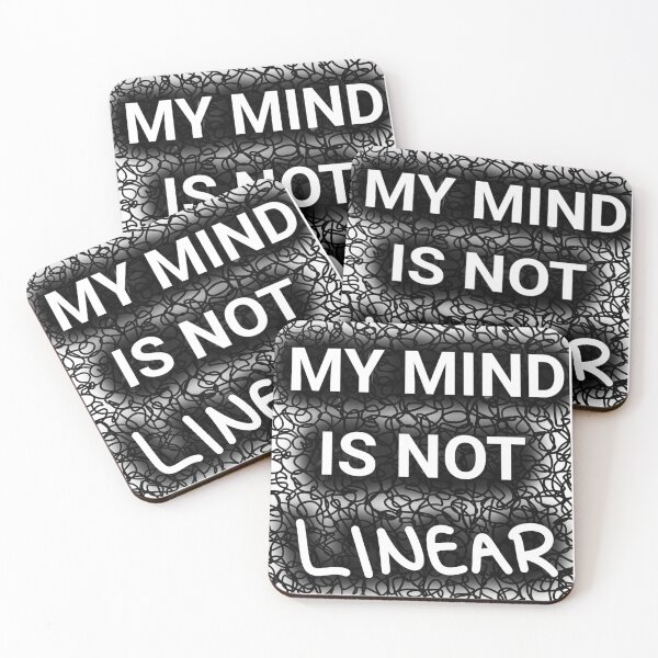 Item preview, My Mind Is Not Linear designed and sold by DragginThruTime.