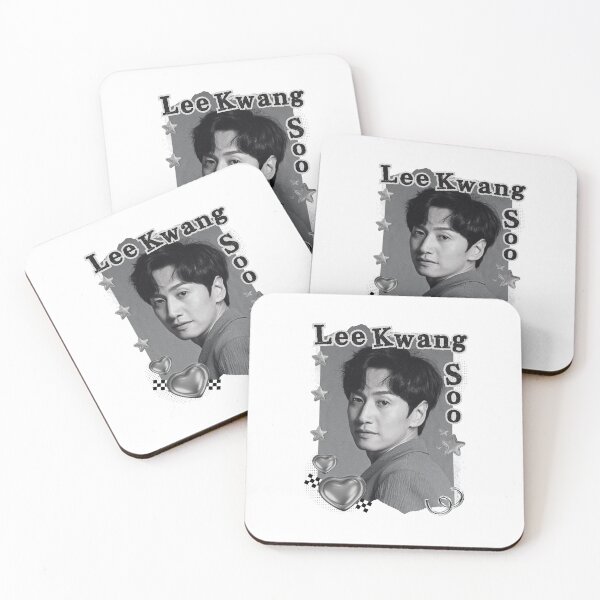 Item preview, Lee Kwang-soo (이광수) Korean Actor Kdrama Black and White Collage Digital Art Portrait designed and sold by AJUNICE STUDIO.