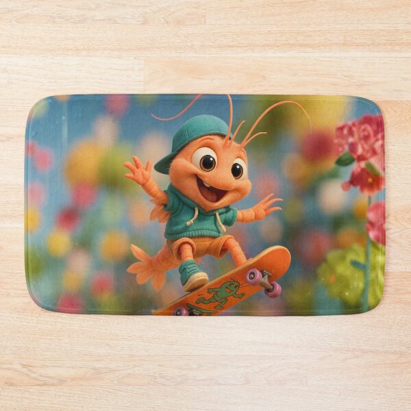Item preview, Skater Prawn designed and sold by Sillytoe.