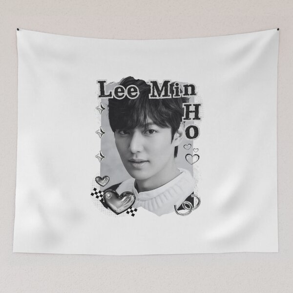 Item preview, Lee Min-ho (이민호) Korean Actor Kdrama Black and White Collage Digital Art Portrait designed and sold by AJUNICE STUDIO.