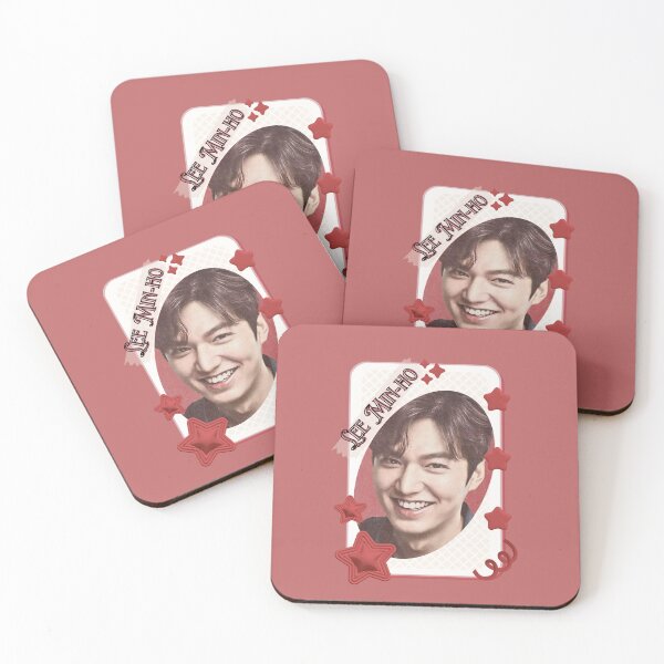 Item preview, Lee Min-ho (이민호) Korean Actor Kdrama Card Red Aesthetic Collage Design designed and sold by AJUNICE STUDIO.