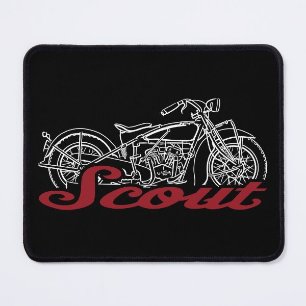 Item preview, Vintage American Motorcycles 101 Scout 1928-1932 for bikers designed and sold by ThrottleArts.