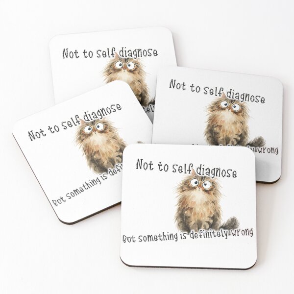 Item preview, Not To Self Diagnose, But Something Is Definitely Wrong designed and sold by AlishaLynch Studios.