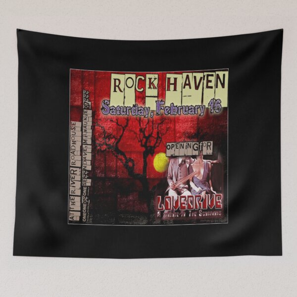 Item preview, Rock Haven @ The River Roadhouse  designed and sold by AiidonassArt.