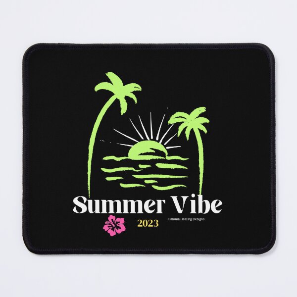 Item preview, Summer Vibe in slogan neon green designed and sold by PalomaHealing24.