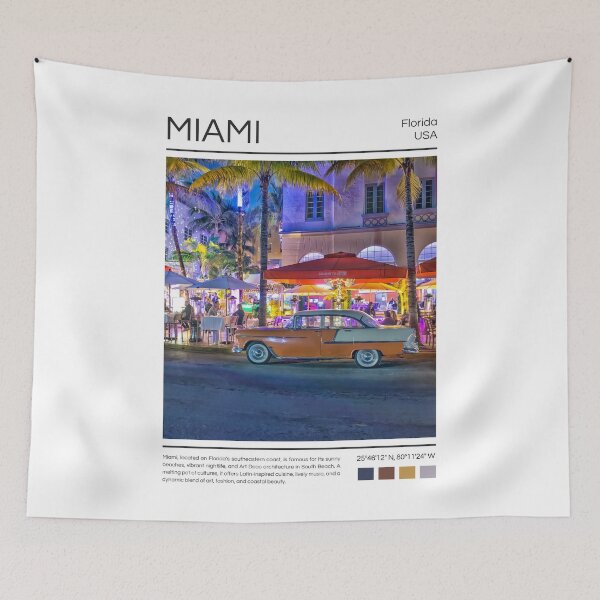 Item preview, Miami - Florida - USA - Photography designed and sold by StudioRedKoala.