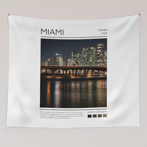 Item preview, Miami - Florida - USA - Photography designed and sold by StudioRedKoala.