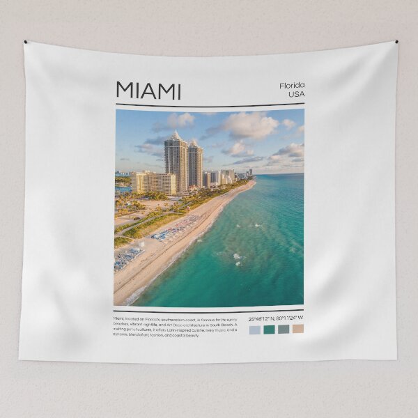 Item preview, Miami - Florida - USA - Photography designed and sold by StudioRedKoala.
