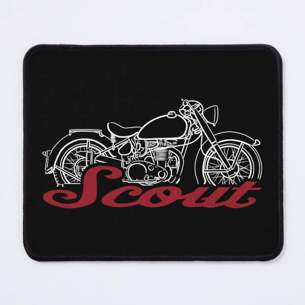 Item preview, Vintage American Motorcycles Scout 440 1949-1953 for bikers designed and sold by ThrottleArts.