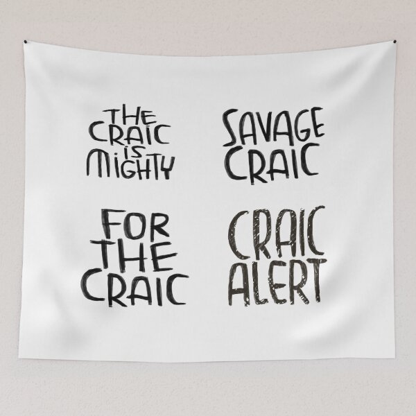 Item preview, Irish craic designed and sold by badlydrawnbabe.