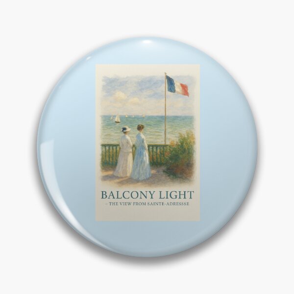 Item preview, Balcony Light – The View from Sainte-Adresse designed and sold by Novel Works Studio.