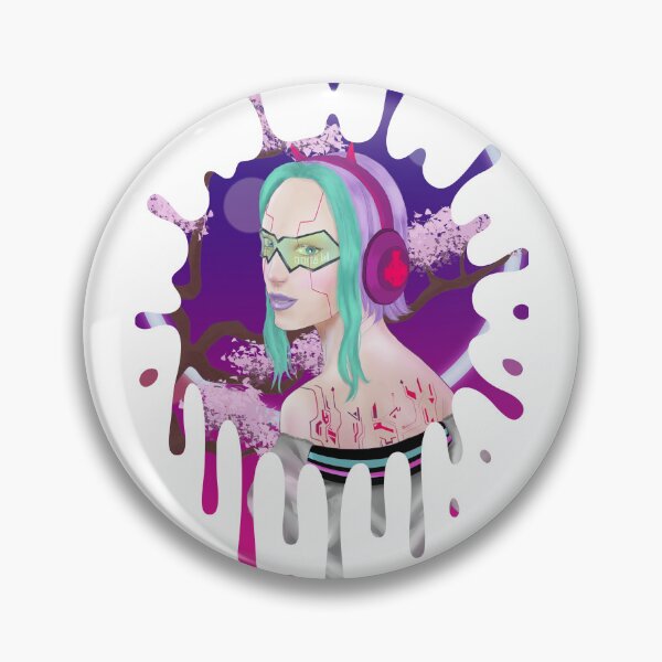 Item preview, cyberpunk girl designed and sold by zanahoricida.