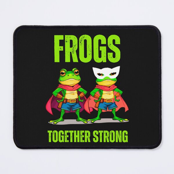 Item preview, Frogs together strong Portland Chicago DC Los Angeles free designed and sold by erozzz.