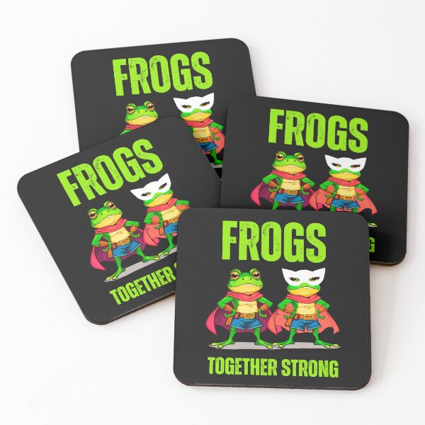 Item preview, Frogs together strong Portland Chicago DC Los Angeles free designed and sold by erozzz.