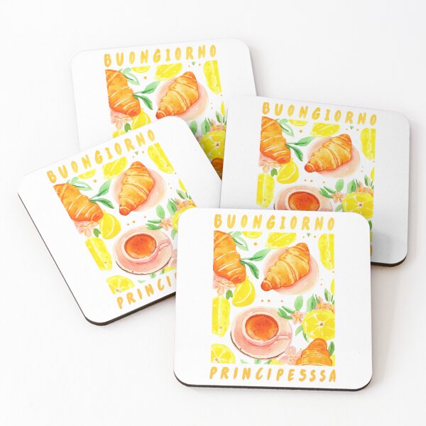 Item preview, Buongiorno Principessa – Italian Breakfast Art designed and sold by CapyToon.