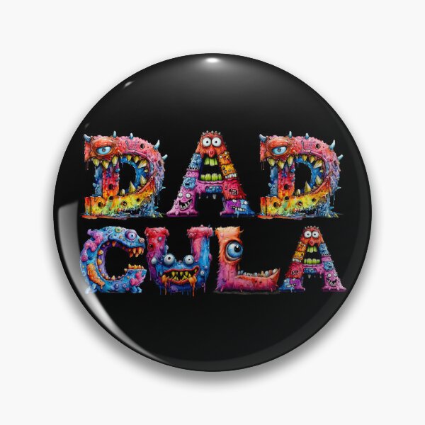 Item preview, DADcula – The Funniest Monster Dad Ever designed and sold by Doodle-Bloom.