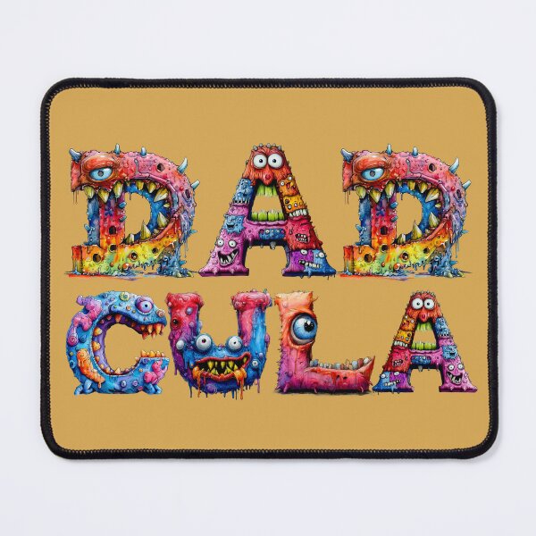 Item preview, DADcula – The Funniest Monster Dad Ever designed and sold by Doodle-Bloom.