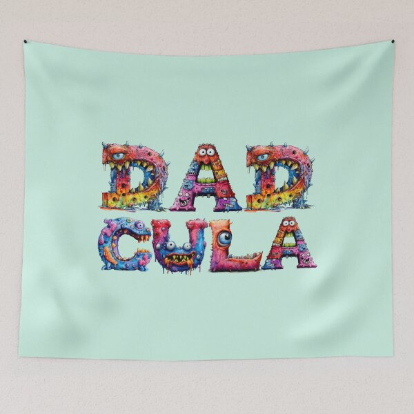 Item preview, DADcula – The Funniest Monster Dad Ever designed and sold by Doodle-Bloom.