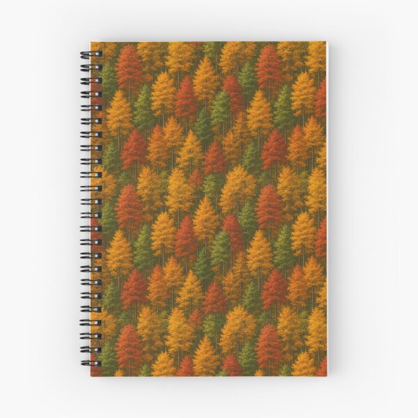 Item preview, Golden Forest Fall – Seamless Autumn Tree Pattern designed and sold by TheRealJoshD.