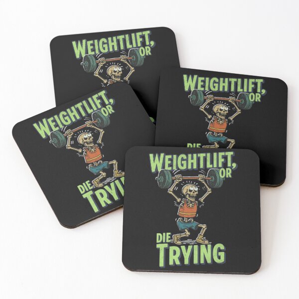 Item preview, Weightlift or Die Trying designed and sold by Nacho Average Designs.