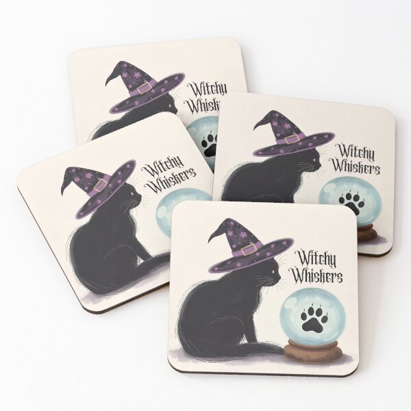 Item preview, Witchy Whiskers designed and sold by PetJoyPrintsCO.