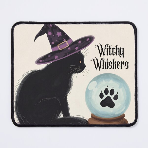 Item preview, Witchy Whiskers designed and sold by PetJoyPrintsCO.