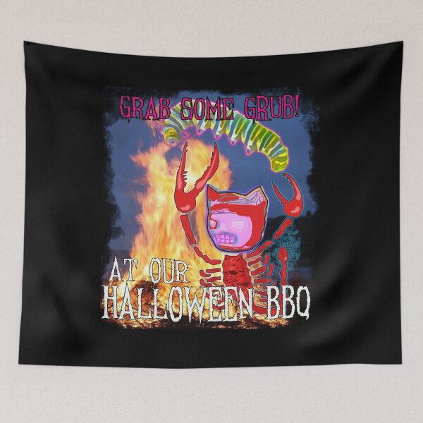 Item preview, Grab some grub at my Halloween BBQ designed and sold by 7H-vibe.