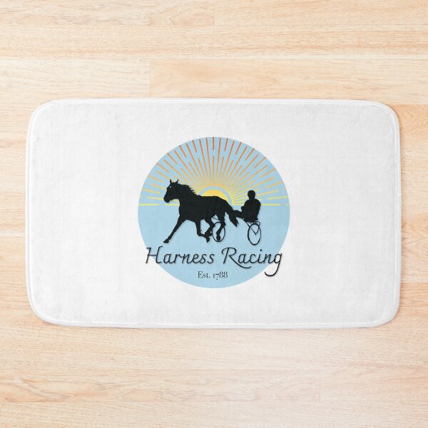 Item preview, Harness Racing Silhouette Sunset designed and sold by S Schwartz Studio.