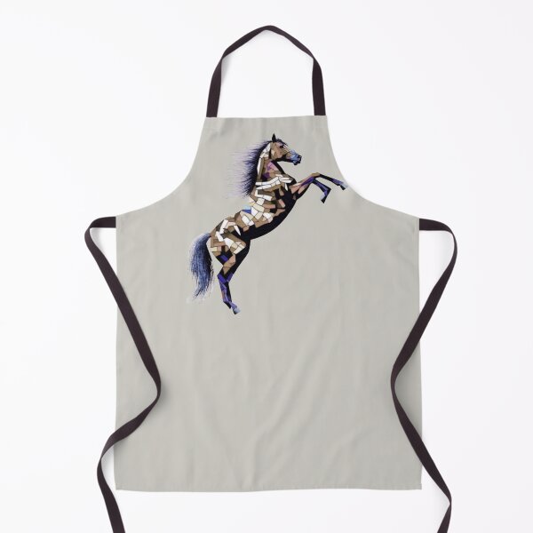Item preview, rampant horse mosaic designed and sold by designmari.