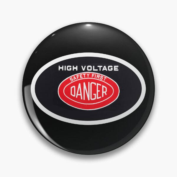 Item preview, Vintage High Voltage - Safety First - Danger designed and sold by QuayTradingCo.