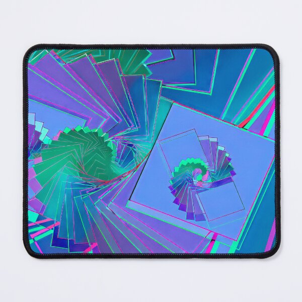 Item preview, Cascade-Aquamarine, Fine Art Designs, abstract designed and sold by Lycanth.