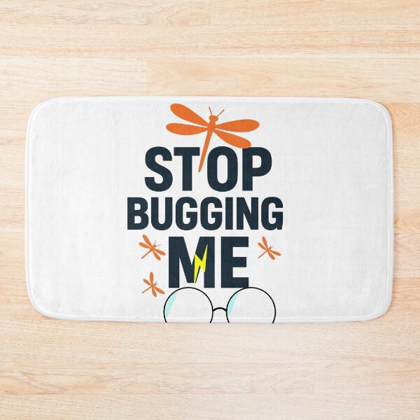 Item preview, Stop Bugging Me – Funny Minimalist Design designed and sold by Omikook.