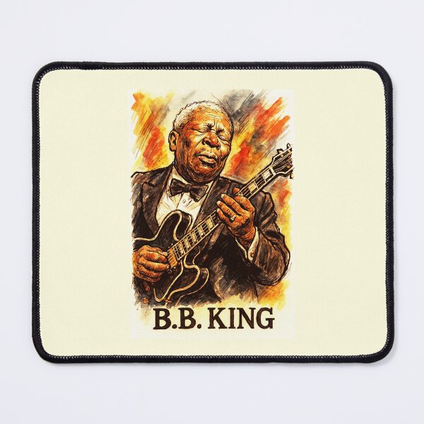 Item preview, B.B. King designed and sold by Sarcastic designs.