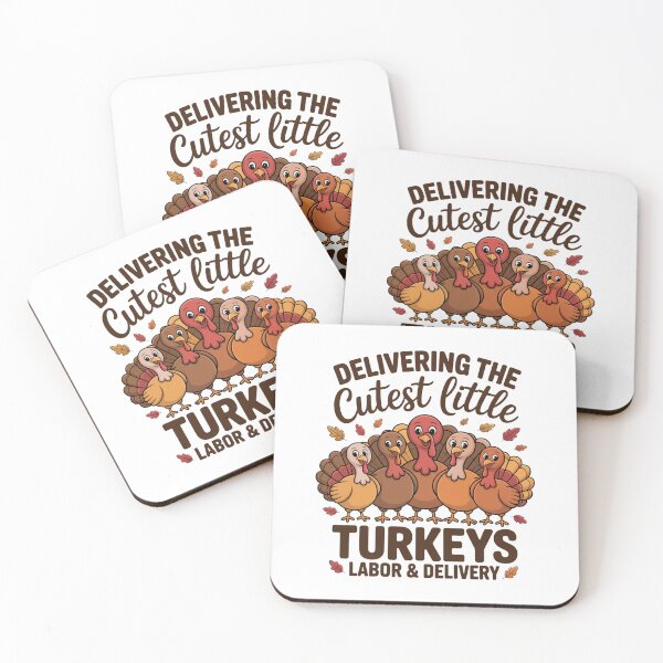 Item preview, Delivering The Cutest Turkeys Labor & Delivery Thanksgiving designed and sold by Gogetgiggles.