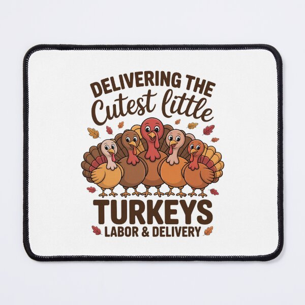 Item preview, Delivering The Cutest Turkeys Labor & Delivery Thanksgiving designed and sold by Gogetgiggles.