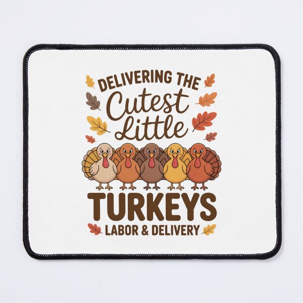 Item preview, Delivering The Cutest Turkeys Labor & Delivery Thanksgiving designed and sold by Gogetgiggles.