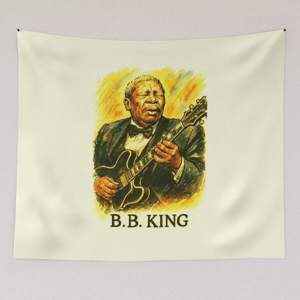 Item preview, BB King designed and sold by Sarcastic designs.