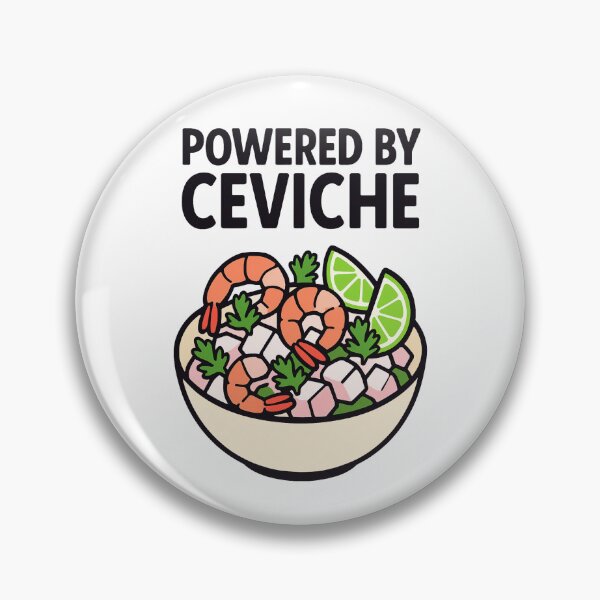 Item preview, Ceviche - Minimalist Foodie designed and sold by Sarcastic designs.
