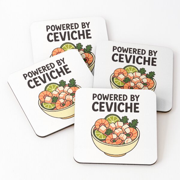 Item preview, Ceviche - Minimalist Foodie designed and sold by Sarcastic designs.