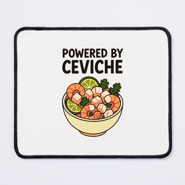 Item preview, Ceviche - Minimalist Foodie designed and sold by Sarcastic designs.