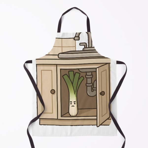 Item preview, The Very Serious Leek Under the Sink designed and sold by designsbyhw.