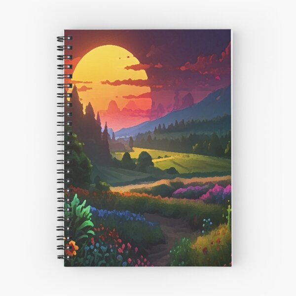 Item preview, Paisaje, Atardecer de Verano designed and sold by ART-WORLD-VIMO.